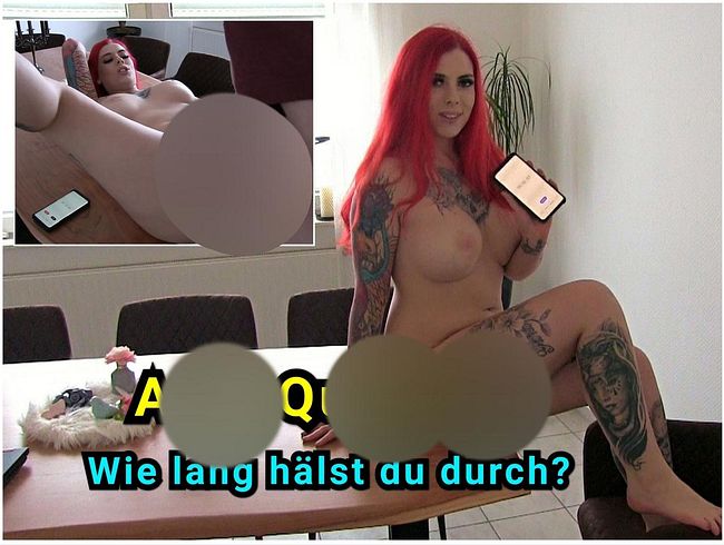 ana*-Quickie | Wie lang hältst du durch